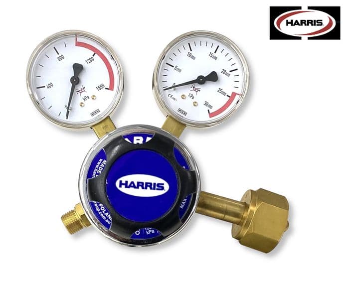 Harris 896 AIR Reg 0-1000kpa (Dual Stage, Side Inlet)