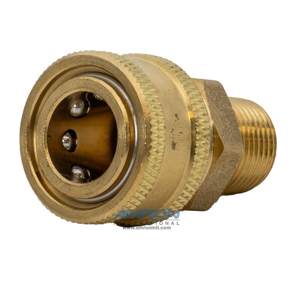 Oxygen Cleaned Quick Disconnect Socket - Brass 59853-00