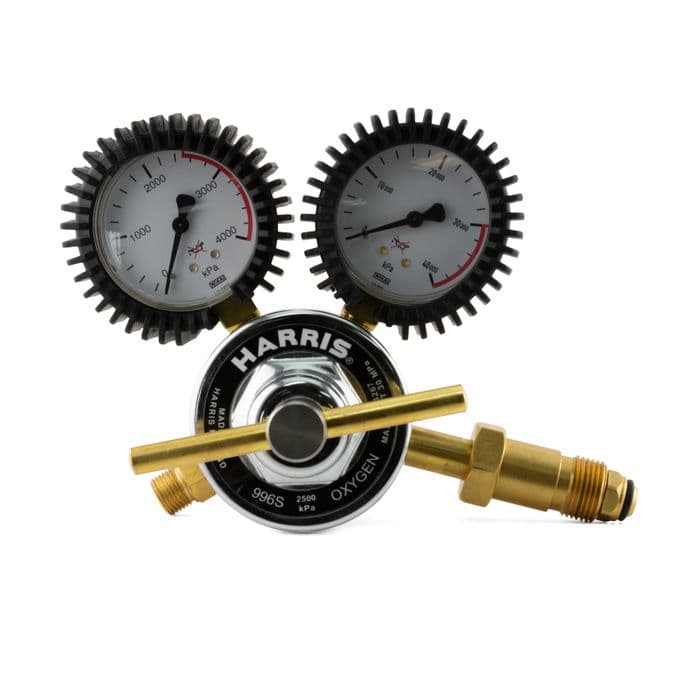 Harris Dual Stage Oxygen Regulator (0-2500kPa, 300bar)