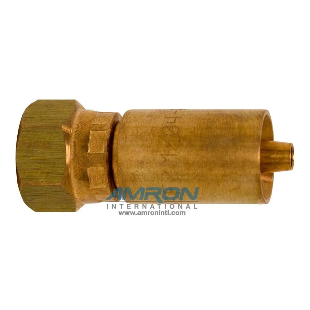 Fibron FPBSF/M/04-04OXY - 1/4 inch Oxygen Hose Fitting