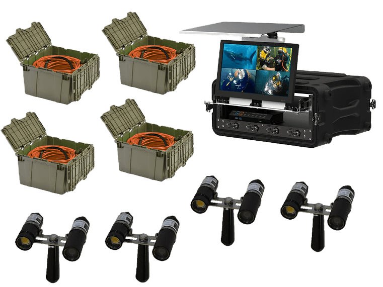 OTI HD Quad Diver Video System