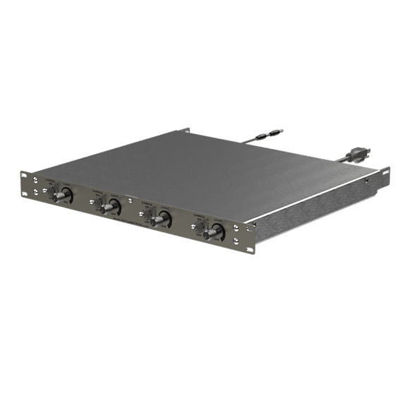 OTI Quad Camera/Light Control Unit, 19" Rack, 1U High